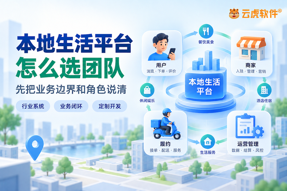 郑州本地生活平台多业态边界与用户商家平台履约角色治理示意