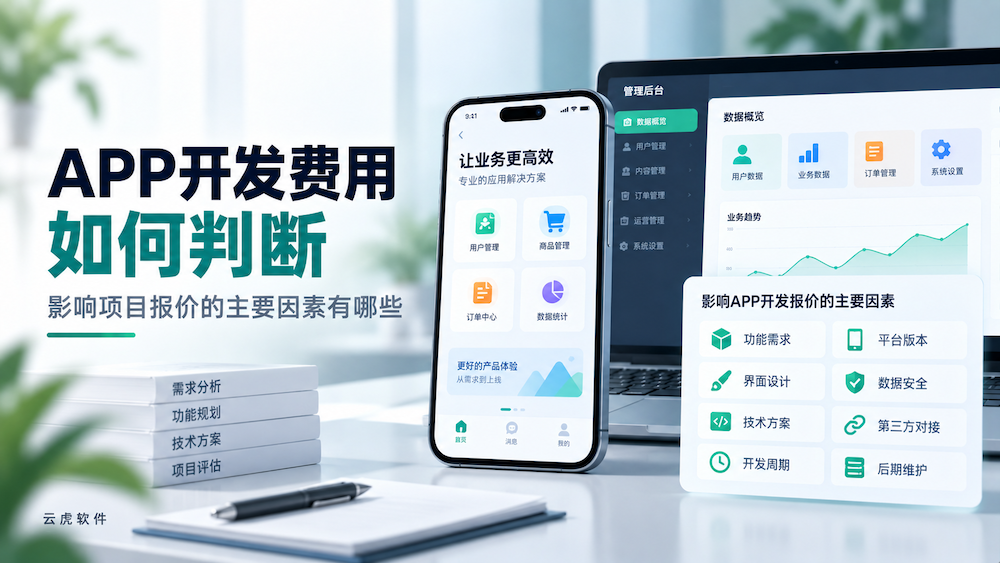 APP开发费用如何判断