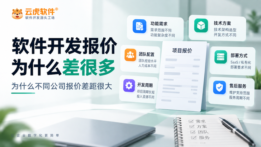 软件开发报价为什么差很多