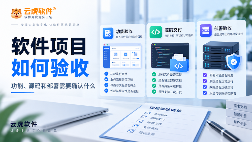 软件项目如何验收