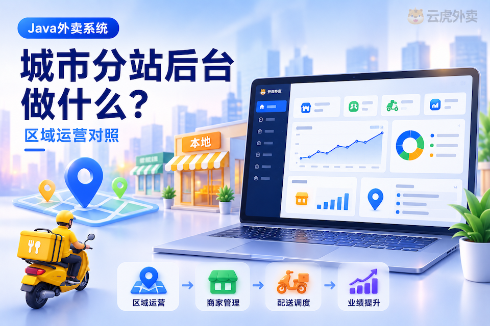 Java外卖城市分站后台