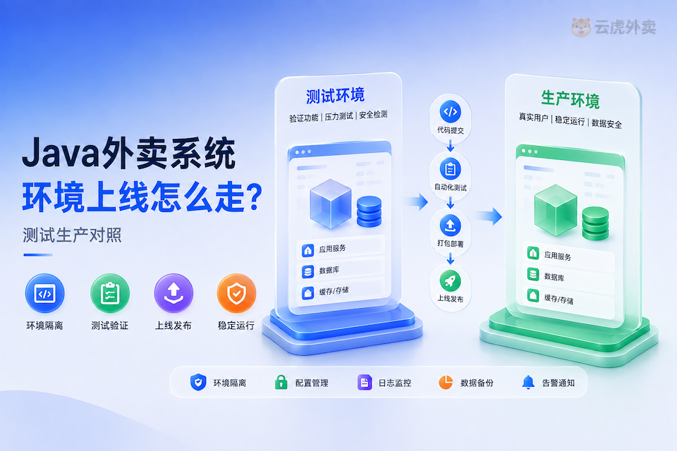 Java外卖系统环境上线